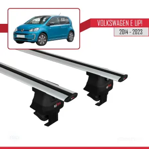 Volkswagen E Up! 2014-2023 Arası ile uyumlu ACE-4 Ara Atkı Tavan Barı GRİ thumb 2