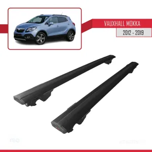 Vauxhall Mokka 2012-2019 Arası ile uyumlu HOOK Model Anahtar Kilitli Ara Atkı Tavan Barı SİYAH thumb 4