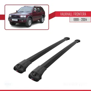 Vauxhall Frontera 1999-2004 Arası ile uyumlu ACE-1 Ara Atkı Tavan Barı SİYAH thumb 3