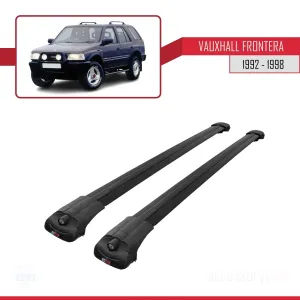 Vauxhall Frontera 1992-1998 Arası ile uyumlu ACE-1 Ara Atkı Tavan Barı SİYAH thumb 3