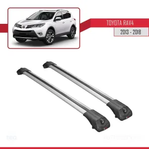 Toyota RAV4 2013-2018 Arası ile uyumlu ACE-1 Ara Atkı Tavan Barı GRİ thumb 3