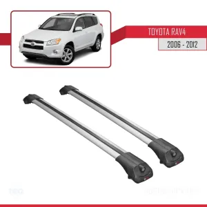 Toyota RAV4 2006-2012 Arası ile uyumlu ACE-1 Ara Atkı Tavan Barı GRİ thumb 3