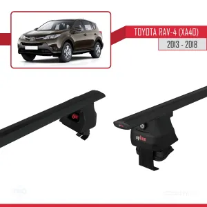 Toyota Rav 4 (XA40) 2013-2018 Arası ile uyumlu ACE-4 Ara Atkı Tavan Barı SİYAH thumb 5
