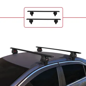 Toyota Corolla 2012-2018 Arası ile uyumlu ACE-4 Ara Atkı Tavan Barı SİYAH thumb 2