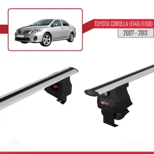 Toyota Corolla 2006-2013 Arası ile uyumlu ACE-4 Ara Atkı Tavan Barı GRİ thumb 3
