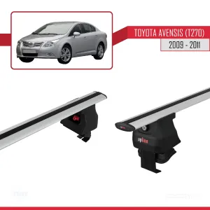 Toyota Avensis (T270) 2009-2011 Arası ile uyumlu ACE-4 Ara Atkı Tavan Barı GRİ thumb 3