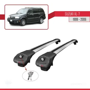 Suzuki XL-7 1999-2006 Arası ile uyumlu ACE-1 Ara Atkı Tavan Barı GRİ thumb 4