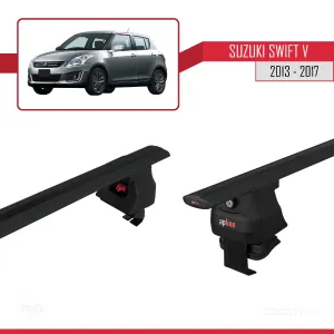 Suzuki Swift V 2013-2017 Arası ile uyumlu ACE-4 Ara Atkı Tavan Barı SİYAH thumb 5
