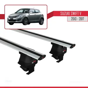 Suzuki Swift V 2013-2017 Arası ile uyumlu ACE-4 Ara Atkı Tavan Barı GRİ thumb 4