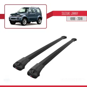 Suzuki Jimny 1998-2018 Arası ile uyumlu ACE-1 Ara Atkı Tavan Barı SİYAH thumb 3