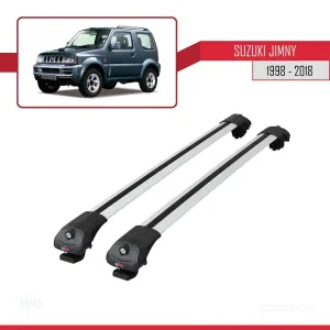 Suzuki Jimny 1998-2018 Arası ile uyumlu ACE-1 Ara Atkı Tavan Barı GRİ thumb 3