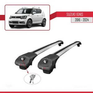 Suzuki Ignıs 2016 ve Sonrası ile uyumlu ACE-1 Ara Atkı Tavan Barı GRİ thumb 4