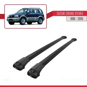 Suzuki Grand Vitara 1998-2005 Arası ile uyumlu ACE-1 Ara Atkı Tavan Barı SİYAH thumb 3