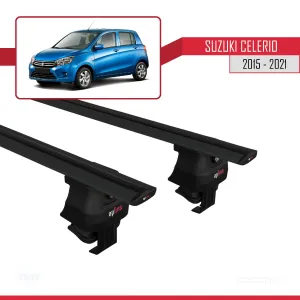 Suzuki Celerio 2015-2021 Arası ile uyumlu ACE-4 Ara Atkı Tavan Barı SİYAH thumb 4