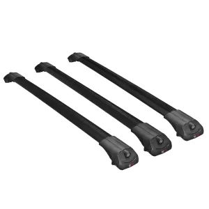 Subaru XV 2012-2017 Arası ile uyumlu ACE-1 Ara Atkı Tavan Barı SİYAH 3 ADET BAR thumb 1