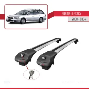 Subaru Legacy 2000-2004 Arası ile uyumlu ACE-1 Ara Atkı Tavan Barı GRİ thumb 4