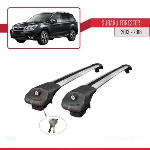 Subaru Forester 2013-2018 Arası ile uyumlu ACE-1 Ara Atkı Tavan Barı GRİ thumb 4