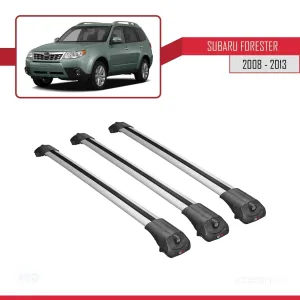 Subaru Forester 2008-2013 Arası ile uyumlu ACE-1 Ara Atkı Tavan Barı GRİ 3 ADET BAR thumb 3