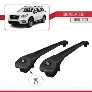Subaru Evoltis 2020 ve Sonrası ile uyumlu ACE-1 Ara Atkı Tavan Barı SİYAH thumb 4
