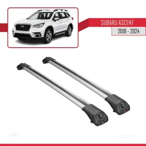 Subaru Ascent 2019 ve Sonrası ile uyumlu ACE-1 Ara Atkı Tavan Barı GRİ thumb 3