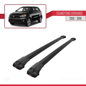 Ssangyong Korando (C) 2010-2019 Arası ile uyumlu ACE-1 Ara Atkı Tavan Barı SİYAH thumb 3