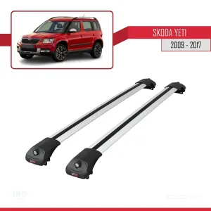Skoda Yeti 2009-2017 Arası  ile uyumlu ACE-1 Ara Atkı Tavan Barı GRİ thumb 3