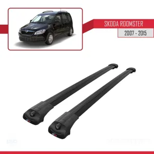 Skoda Roomster 2007-2015 Arası ile uyumlu ACE-1 Ara Atkı Tavan Barı SİYAH thumb 3