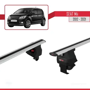 Seat Mii 2012-2021 Arası ile uyumlu ACE-4 Ara Atkı Tavan Barı GRİ thumb 3