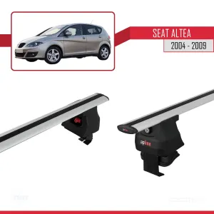 Seat Altea 2004-2009 Arası ile uyumlu ACE-4 Ara Atkı Tavan Barı GRİ thumb 3
