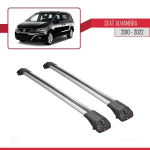Seat Alhambra 2010-2022 Arası ile uyumlu ACE-1 Ara Atkı Tavan Barı GRİ thumb 3