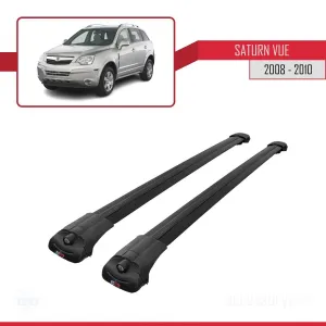Saturn Vue Opel Antara 2008-2010 Arası ile uyumlu ACE-1 Ara Atkı Tavan Barı SİYAH thumb 3