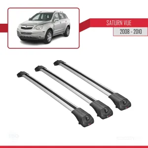 Saturn Vue Opel Antara 2008-2010 Arası ile uyumlu ACE-1 Ara Atkı Tavan Barı GRİ 3 ADET BAR thumb 3