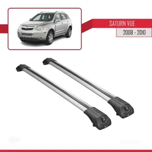 Saturn Vue Opel Antara 2008-2010 Arası ile uyumlu ACE-1 Ara Atkı Tavan Barı GRİ thumb 3