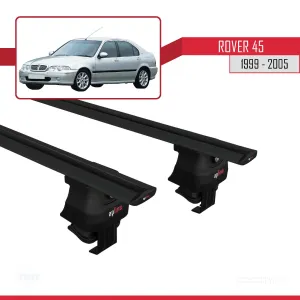Rover 45 1999-2005 Arası ile uyumlu ACE-4 Ara Atkı Tavan Barı SİYAH thumb 4