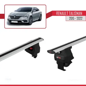 Renault Talisman 2015-2022 Arası ile uyumlu ACE-4 Ara Atkı Tavan Barı GRİ thumb 3