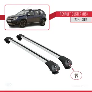 Renault Duster (HS) 2014-2017 Arası ile uyumlu ACE-1 Ara Atkı Tavan Barı GRİ thumb 4