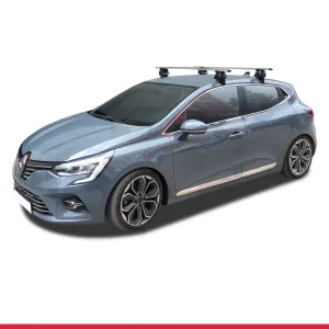 Renault Clio V 2019 ve Sonrası ile uyumlu ACE-4 Ara Atkı Tavan Barı GRİ thumb 2