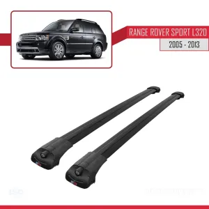 Range Rover Sport (L320) 2005-2013 Arası ile uyumlu ACE-1 Ara Atkı Tavan Barı SİYAH thumb 3
