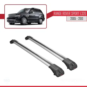 Range Rover Sport (L320) 2005-2013 Arası ile uyumlu ACE-1 Ara Atkı Tavan Barı GRİ thumb 3