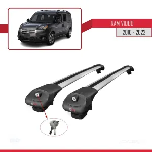 Ram V1000 2010-2022 Arası ile uyumlu ACE-1 Ara Atkı Tavan Barı GRİ thumb 4