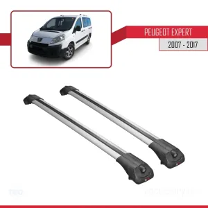 Peugeot Expert 2007-2017 Arası ile uyumlu ACE-1 Ara Atkı Tavan Barı GRİ thumb 3