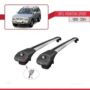Opel Frontera Sport 1999-2004 Arası ile uyumlu ACE-1 Ara Atkı Tavan Barı GRİ thumb 4