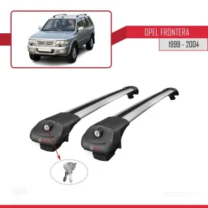 Opel Frontera 1999-2004 Arası ile uyumlu ACE-1 Ara Atkı Tavan Barı GRİ thumb 4