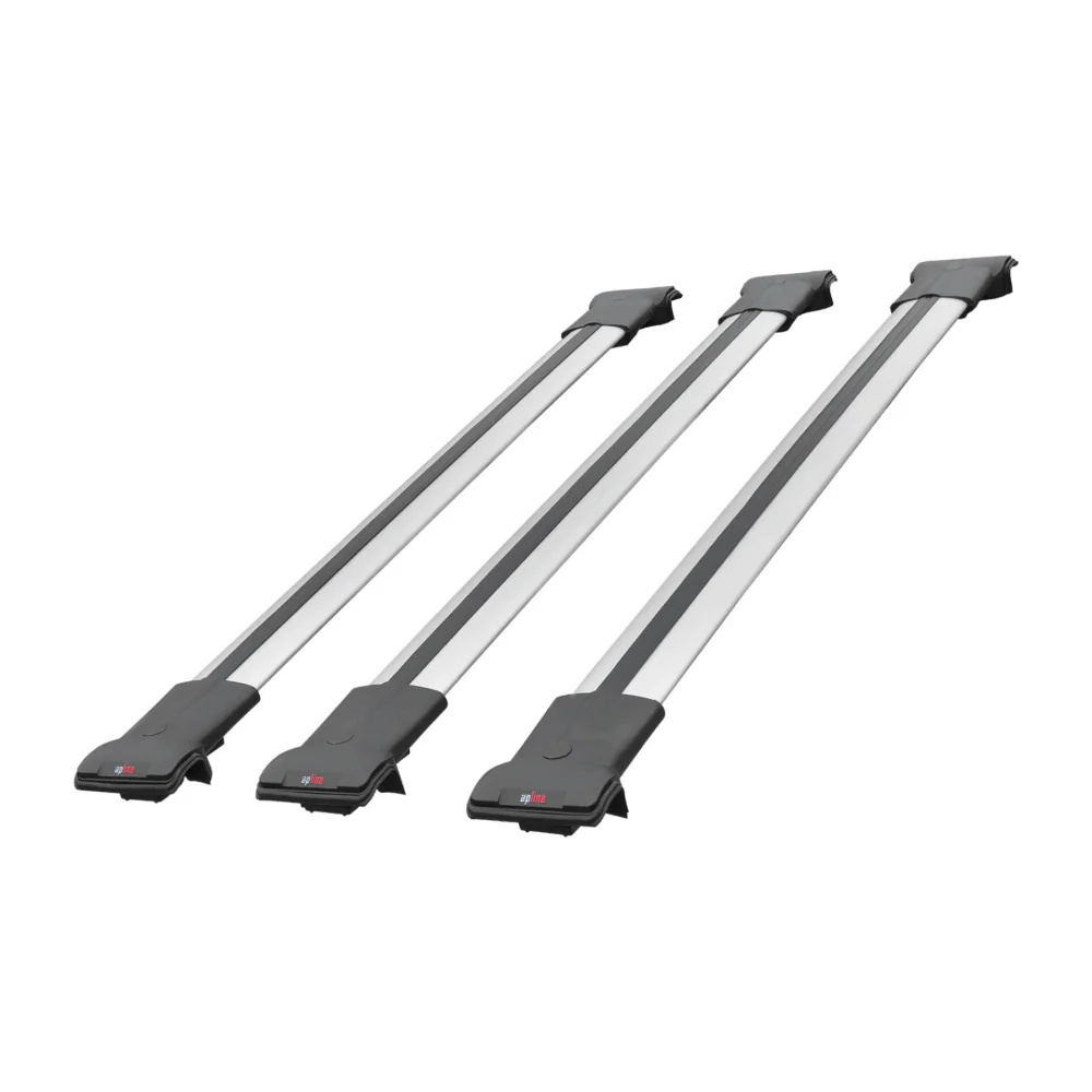 Opel Combo (E) 2019-2022 Arası ile uyumlu FLY Model Ara Atkı Tavan Barı GRİ 3 ADET BAR