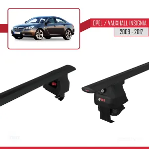 Opel / Vauxhall Insignia 2009-2017 Arası ile uyumlu ACE-4 Ara Atkı Tavan Barı SİYAH thumb 5