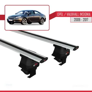 Opel / Vauxhall Insignia 2009-2017 Arası ile uyumlu ACE-4 Ara Atkı Tavan Barı GRİ thumb 2