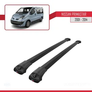 Nissan Primastar 2001-2014 Arası ile uyumlu ACE-1 Ara Atkı Tavan Barı SİYAH thumb 3