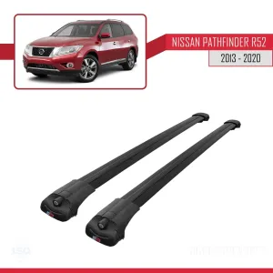 Nissan Pathfinder (R52) 2013-2020 Arası ile uyumlu ACE-1 Ara Atkı Tavan Barı SİYAH thumb 3