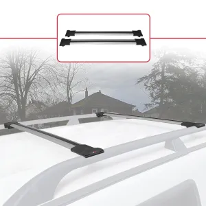 Nissan NV200 2010-2019 Arası ile uyumlu FLY Model Ara Atkı Tavan Barı GRİ thumb 2