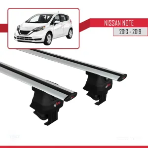 Nissan Note Versa 2013-2019 Arası ile uyumlu ACE-4 Ara Atkı Tavan Barı GRİ thumb 2
